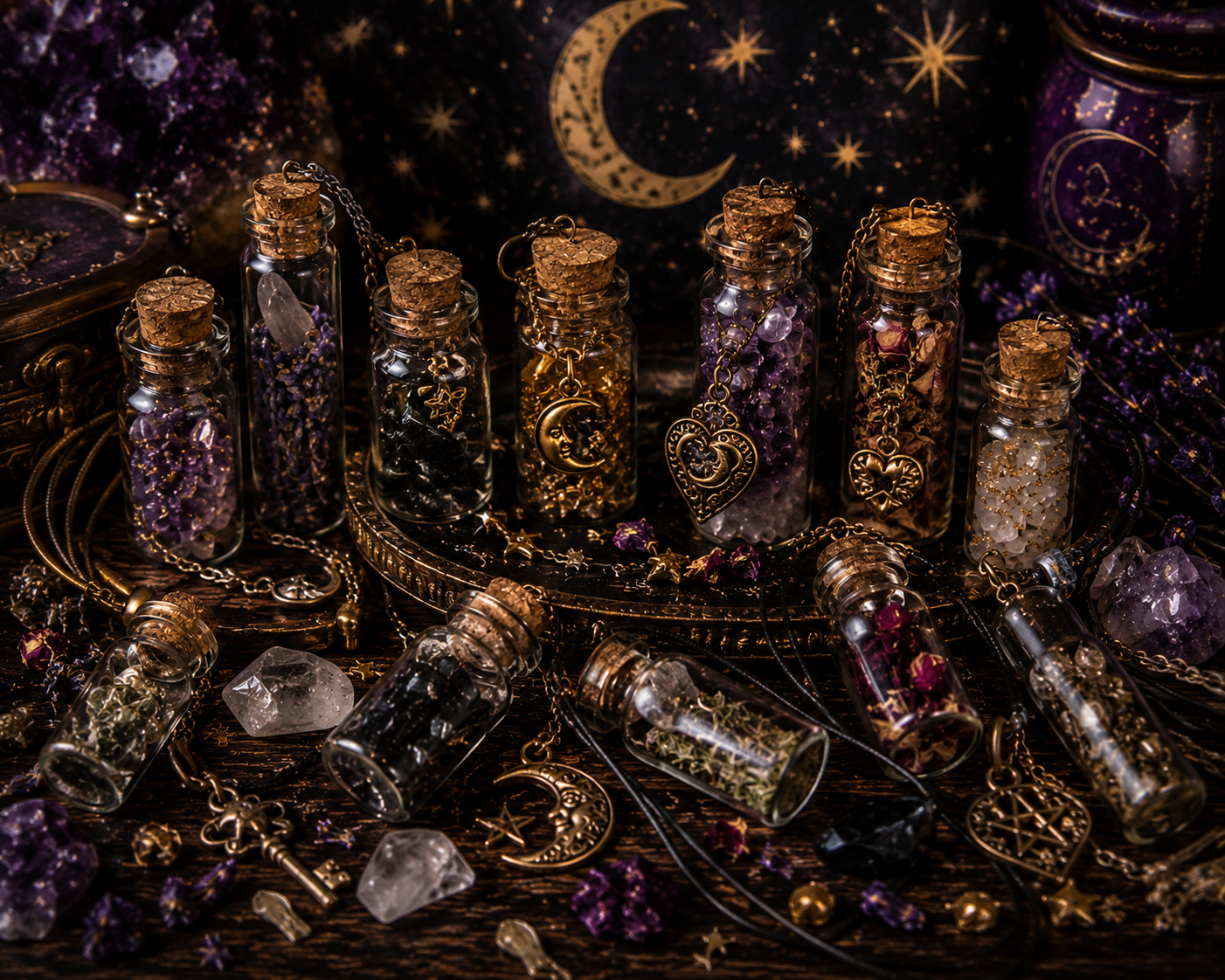 Bottles & Charms