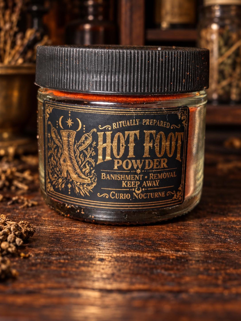 Hot Foot Powder • Removal, Separation & Boundary Work • Banishing