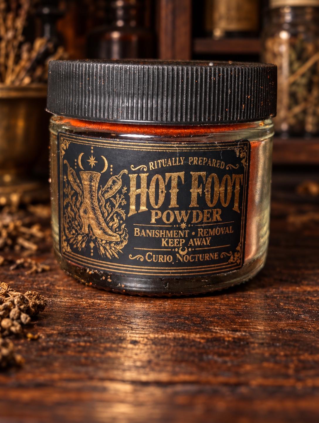 Hot Foot Powder • Removal, Separation & Boundary Work • Banishing