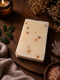 Aura Cleansing Ritual Soap • Energy Reset & Spiritual Cleansing Soap • Sage Basil Spearmint Handmade Sea Salt Scrub Bar • Refreshing