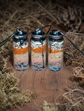 Protection Bottle Charm • Warded Amulet Necklace, Spiritual Defense, Energy Shield