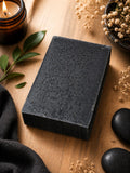 Purification Ritual Soap Handmade • Pine Tar Cleansing Soap • Charcoal & Oatmeal Exfoliating Bar • Spiritual Cleansing, Energy Reset Soap