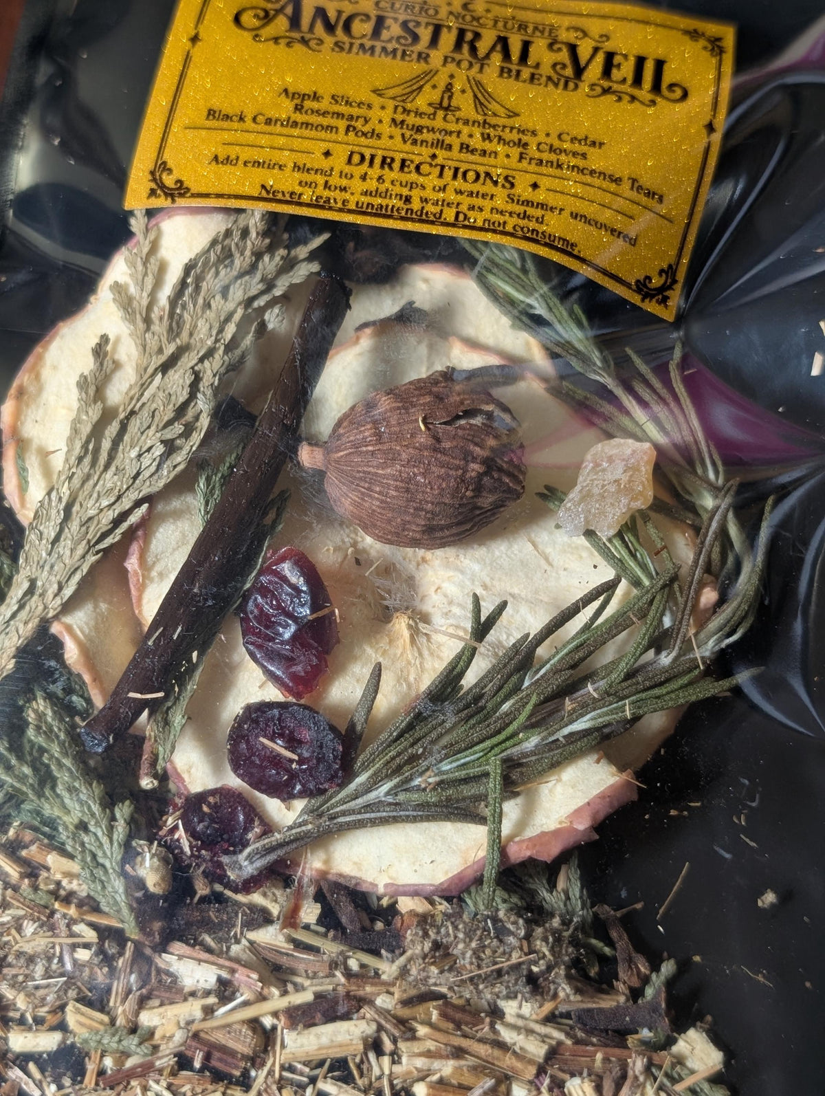 Ancestral Veil Simmer Pot Blend • Spirit Work and Ancestral Connection