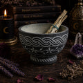Natural Black Stone Smudge Bowl