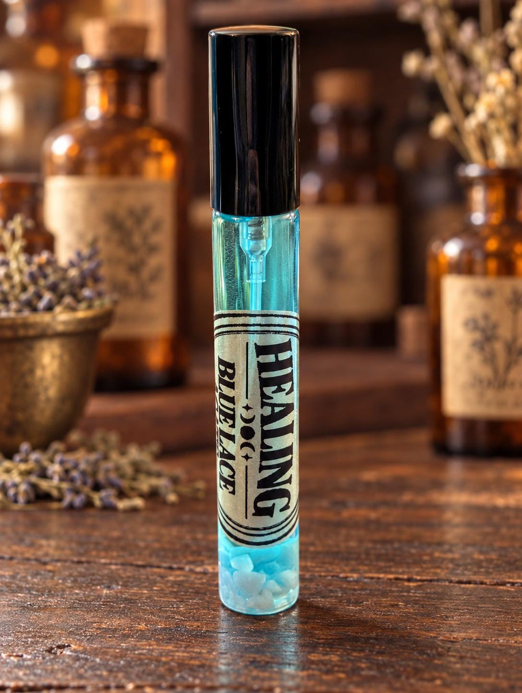 Healing • Blue Lace Agate • Crystal Energy Spray • Healing • Peace • Emotional Renewal