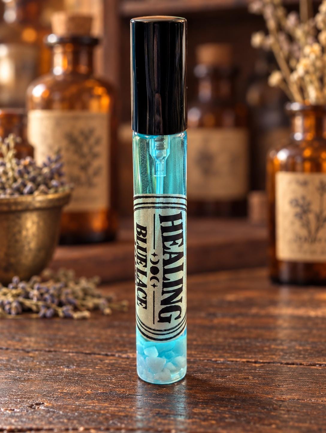 Healing • Blue Lace Agate • Crystal Energy Spray • Healing • Peace • Emotional Renewal