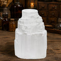 Selenite Chime Candle Holder