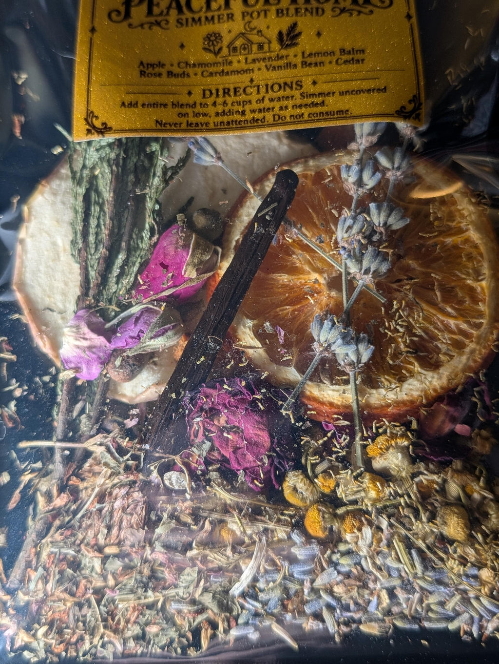 Peaceful Home Simmer Pot Blend • Harmony, Calm and Comfort