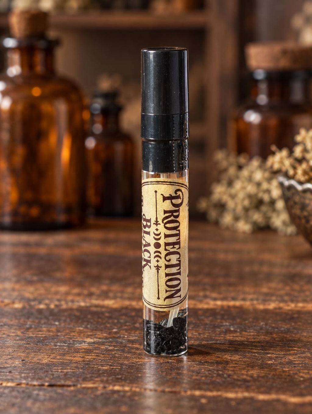 Protection • Black Tourmaline • Crystal Energy Spray • Protection • Shielding • Grounding