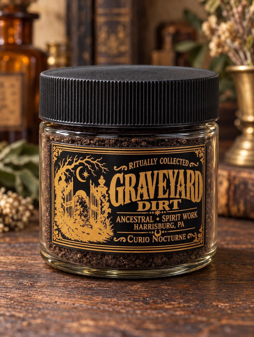 Graveyard Dirt • Ritually & Respectfully Collected