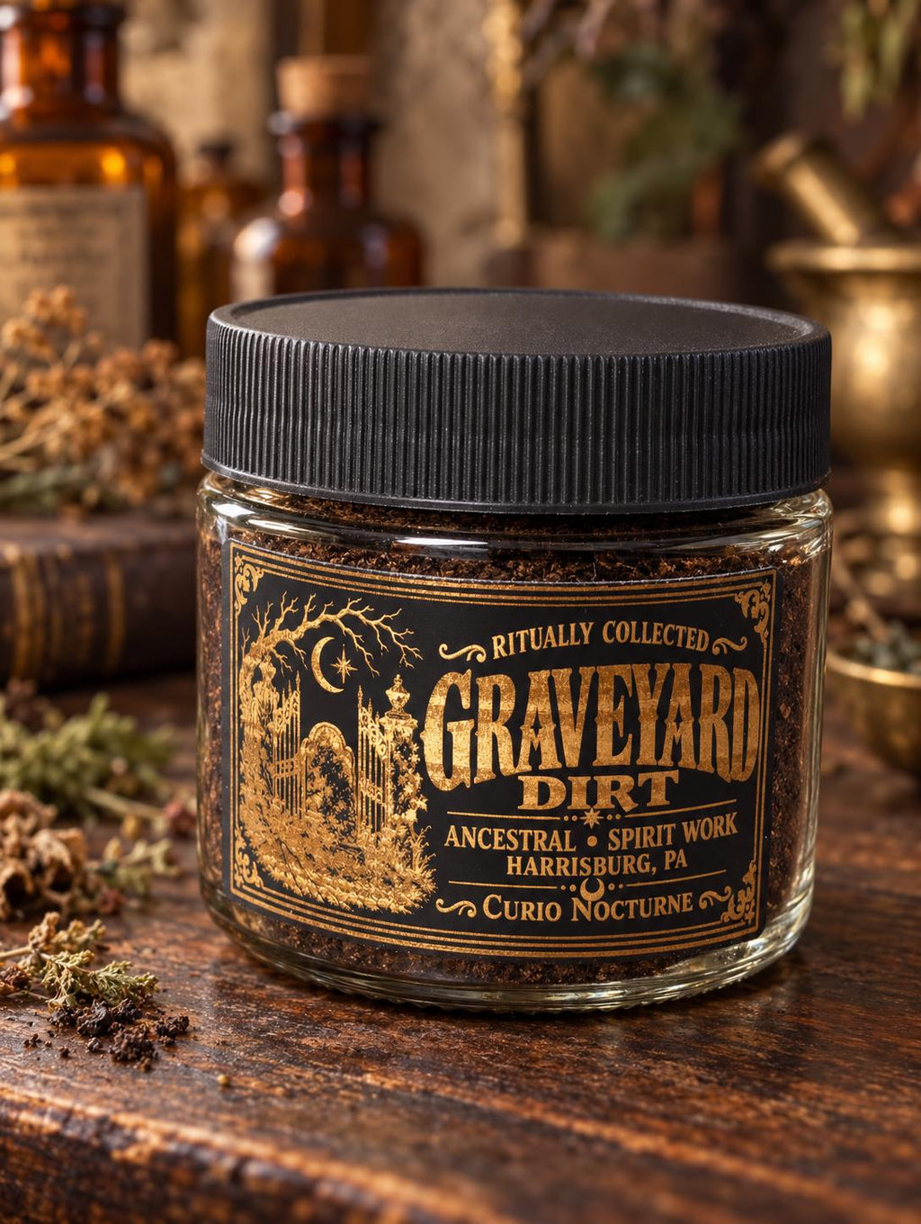 Graveyard Dirt • Ritually & Respectfully Collected