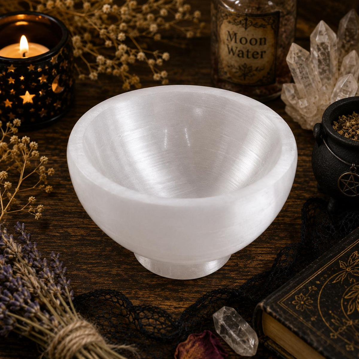 Selenite Bowl