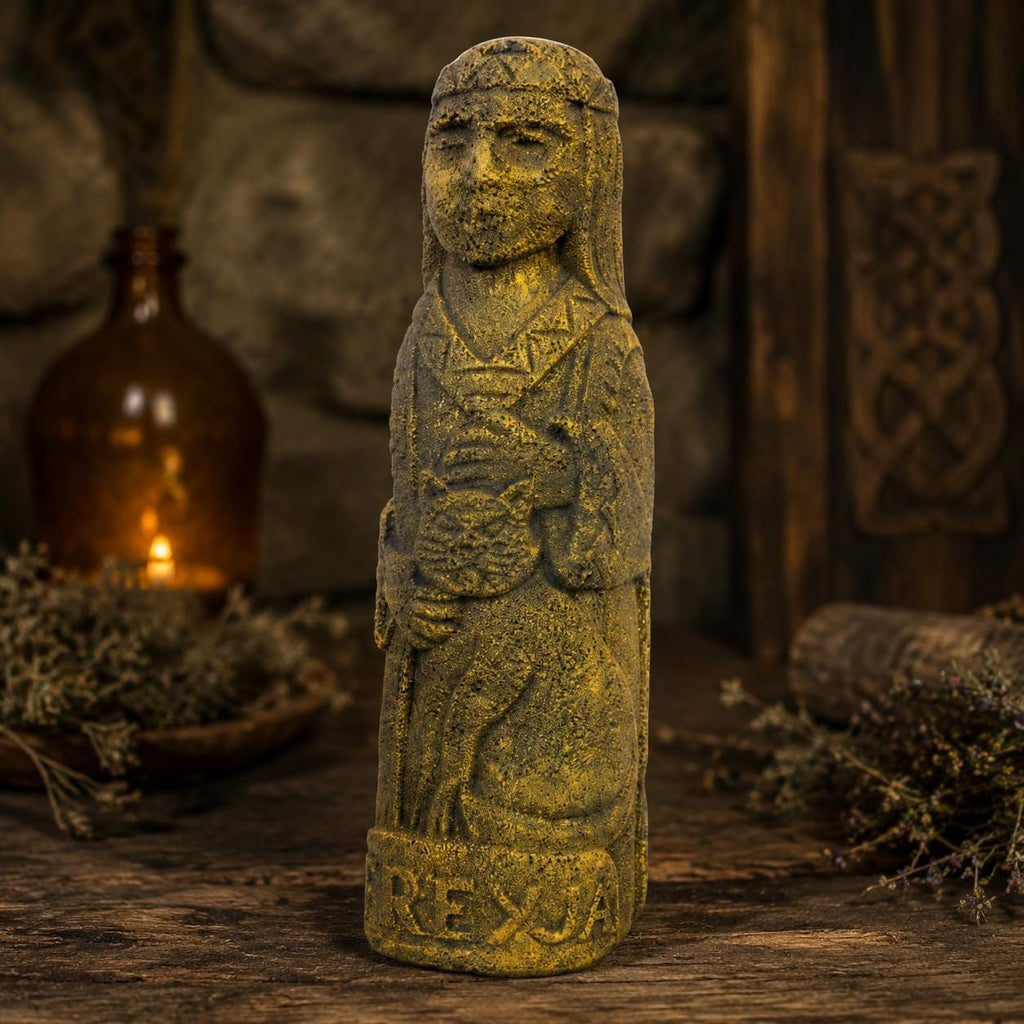 Freyja Volcanic Stone Statue