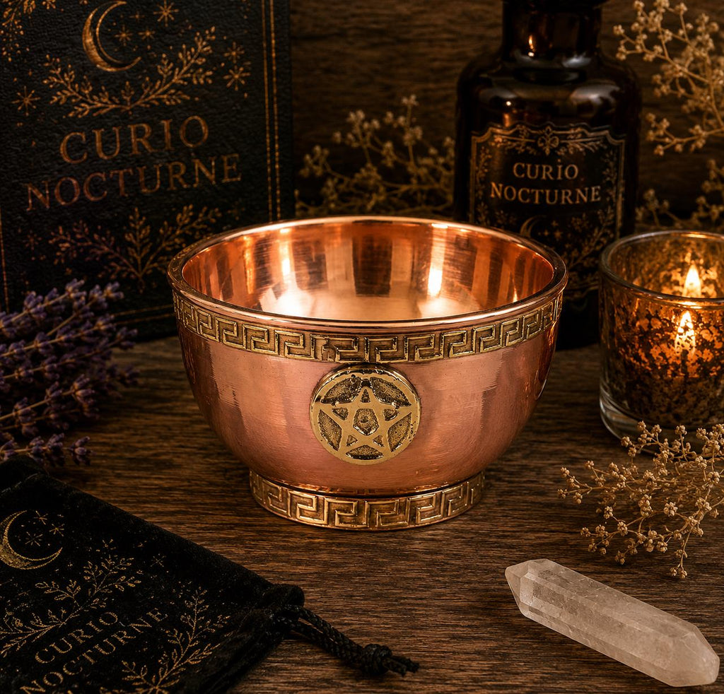 Copper Pentacle Bowl