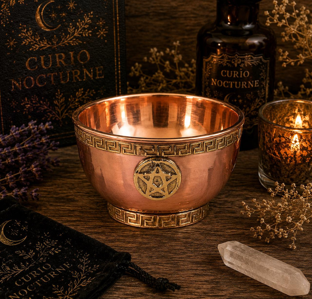 Copper Pentacle Bowl