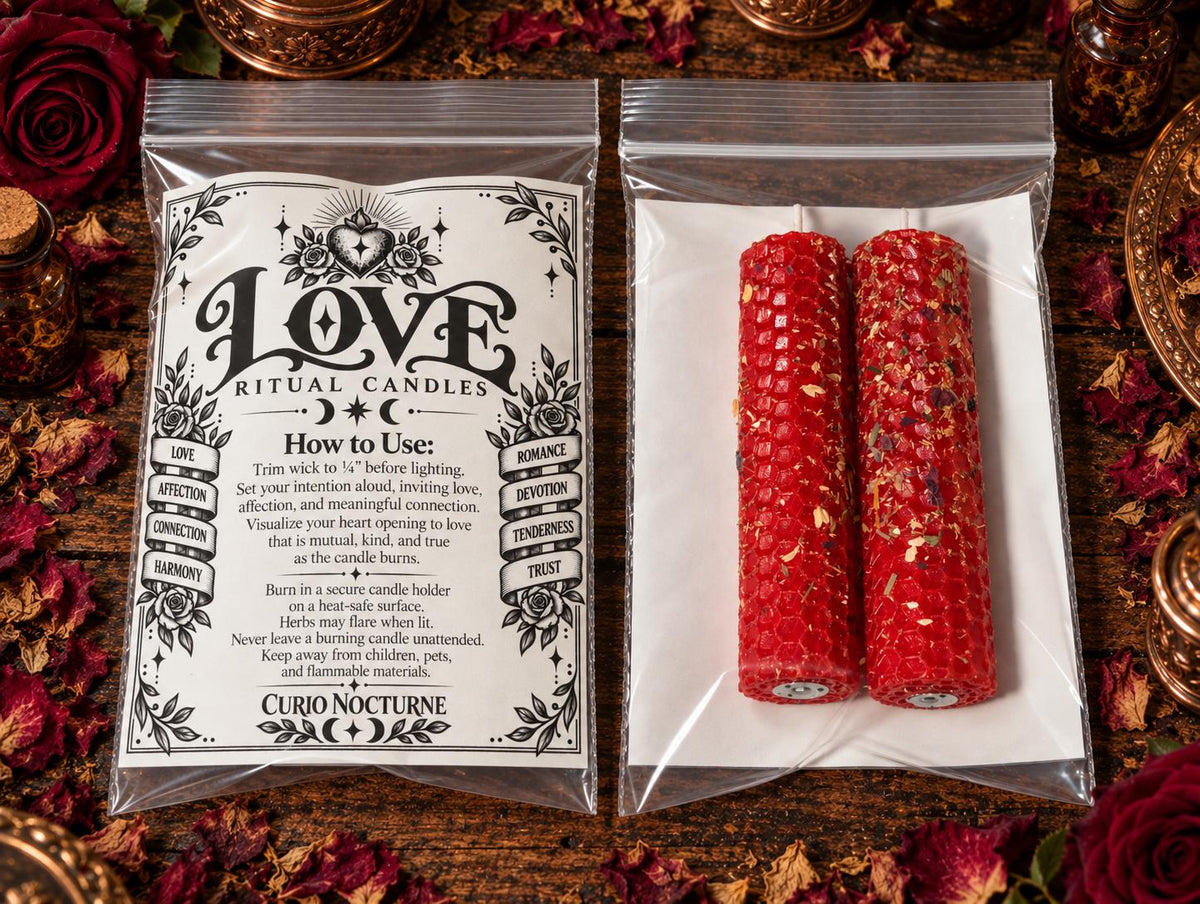 Love Ritual Candles • Romance, Affection & Connection