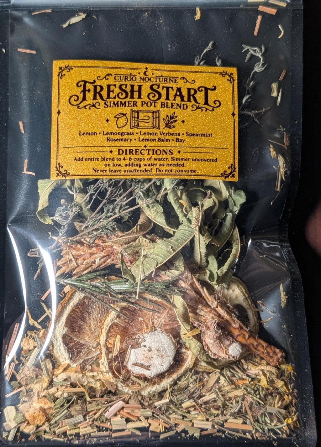 Fresh Start Simmer Pot Blend • Home Cleansing, Renewal and Fresh Energy