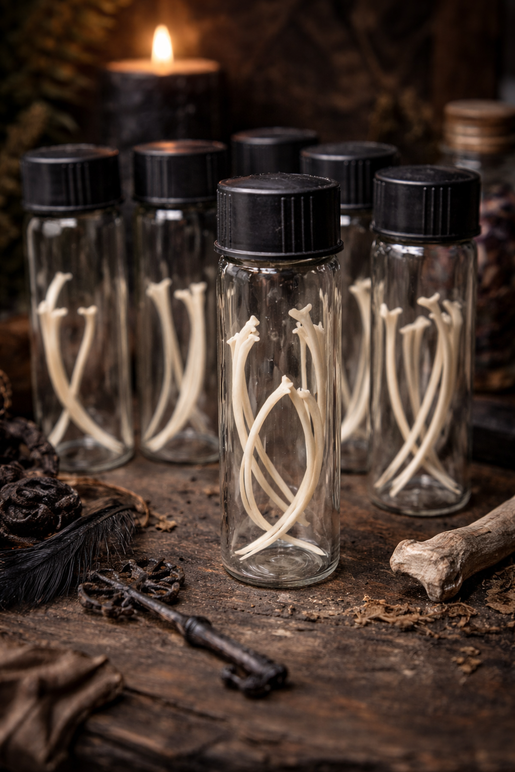 Rattlesnake Ribs • Ethically Sourced Diamondback Rattlesnake•| Protection, Power & Transformation Curio