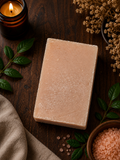 Nag Champa Mud Soap • Handmade Ritual Soap for Grounding, Balance & Spiritual Cleansing • Rhassoul Clay Soap