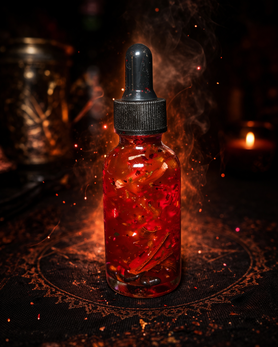 Fiery Wall of Protection Oil • Unbreakable Defense, Commanding Protection & Return to Sender Ritual Oil