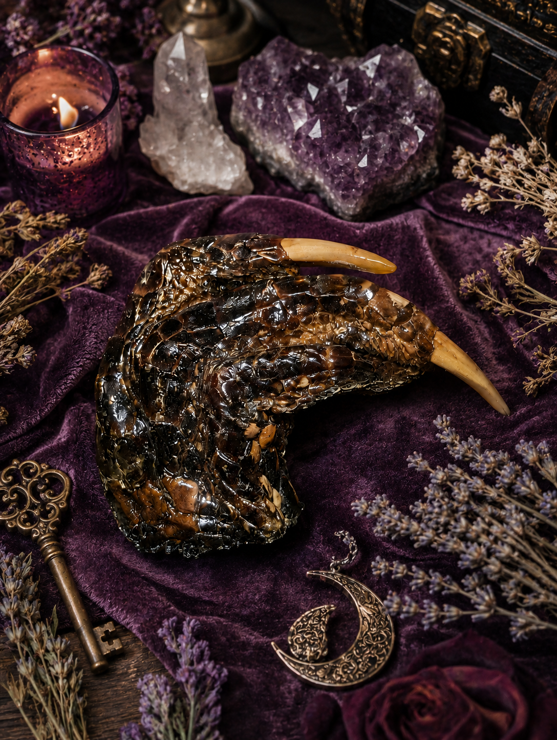 Alligator Claws • Ethically Sourced • Protection Curio • Small, Medium & Large • Altar Supply • Cabinet of Curiosities • Natural Witchcraft Tool