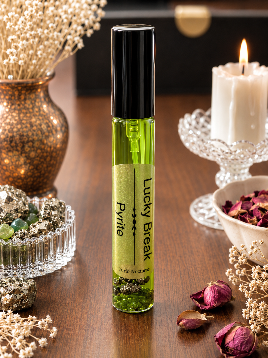 Lucky Break • Pyrite• Crystal Energy Spray • Luck • Opportunity • Prosperity