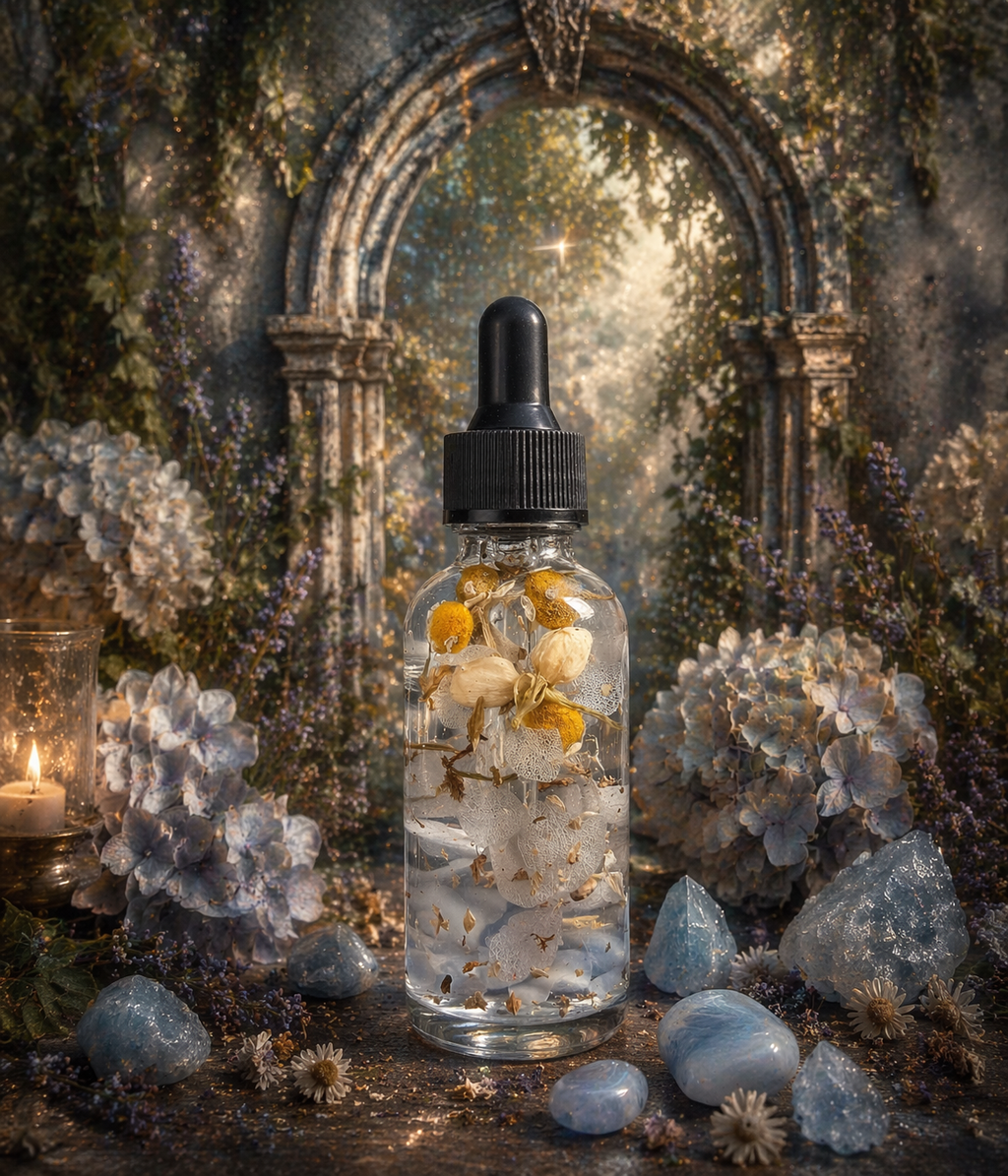 Sanctuary Oil • Peace, Sacred Stillness & Safe Space • Calming Ritual Oil