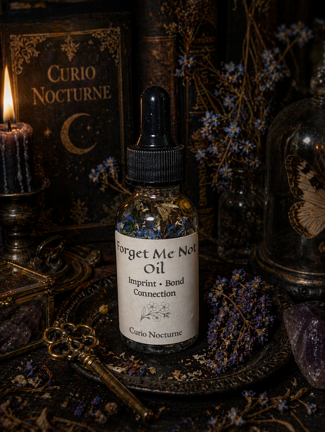 Forget Me Not Oil • Imprint, Bond & Connection • Memory, Emotional Recall and Lasting Connection Ritual Oil