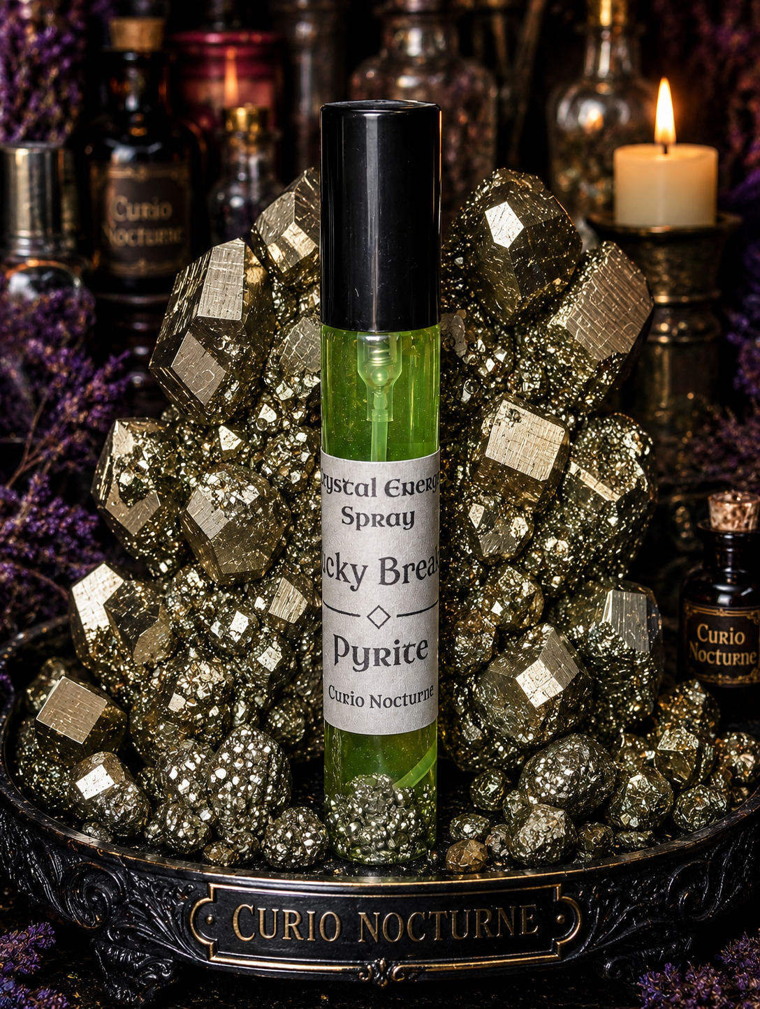 Lucky Break • Pyrite• Crystal Energy Spray • Luck • Opportunity • Prosperity