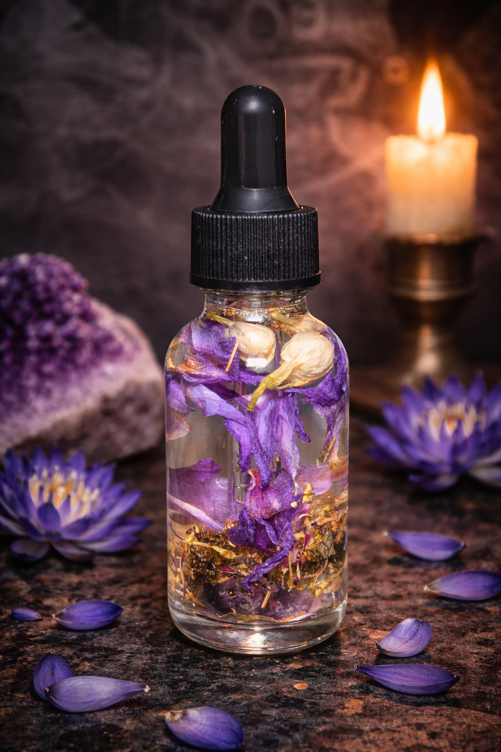 Seeing Oil • Intuition & Psychic Awareness Oil • Third Eye, Divination, Dream Work, Spiritual Insight Ritual Oil