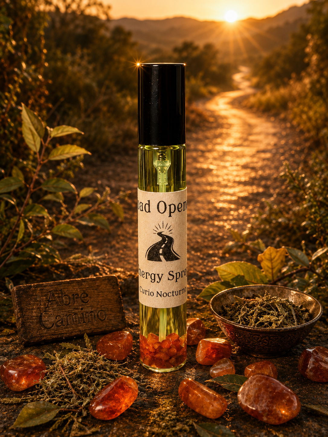 Crystal Infused Energy Spray • Spiritual Spray for Personal Energy, Ritual Work, Meditation & Daily Intentions • Spells and Manifesting