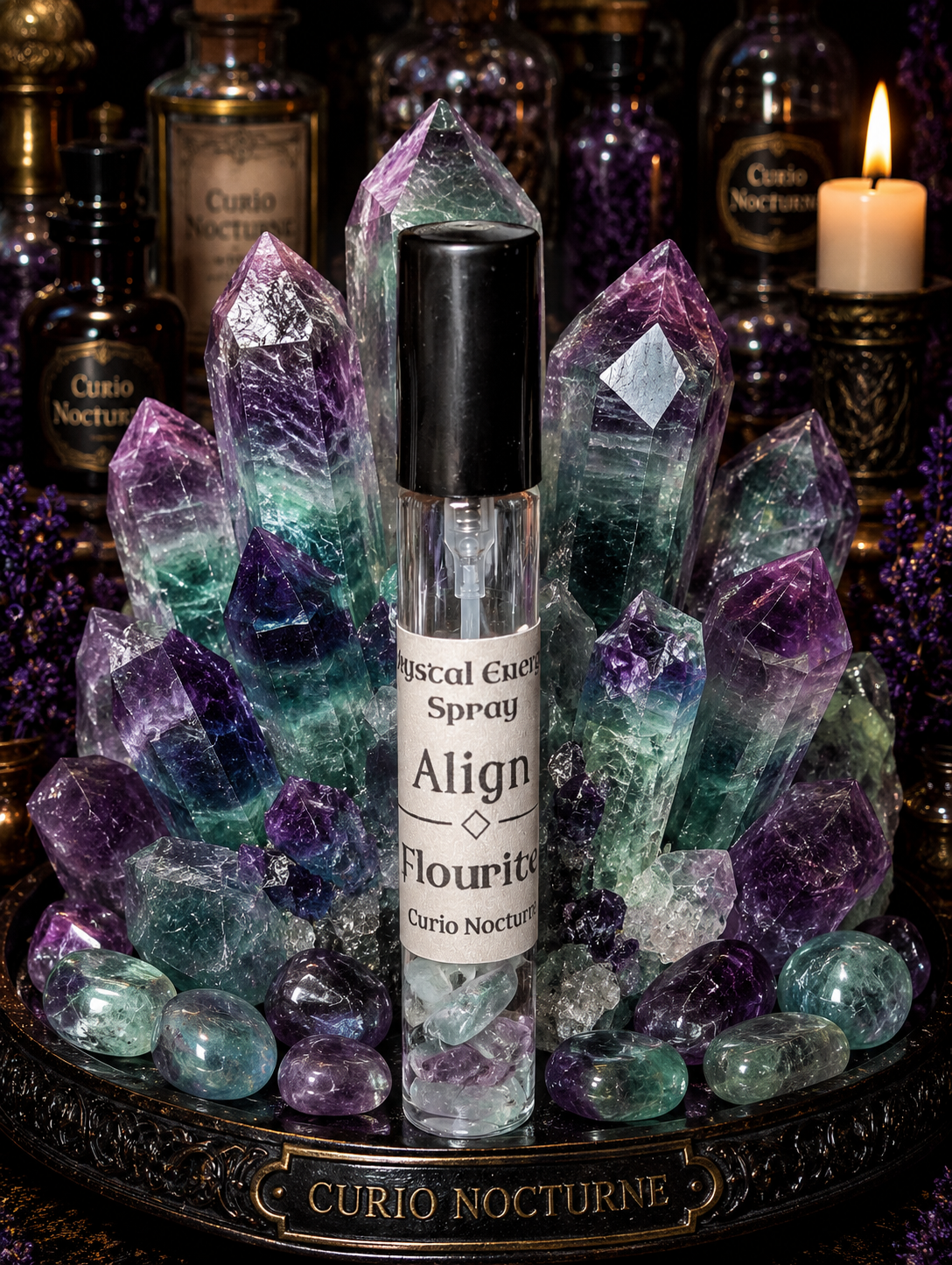 Align • Fluorite • Crystal Energy Spray • Balance • Clarity • Alignment
