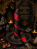 Return to Sender Spelled Candle • Karmic Protection Ritual Candle with Herbs & Intention Oils • Handcrafted Spiritual Energy Protection