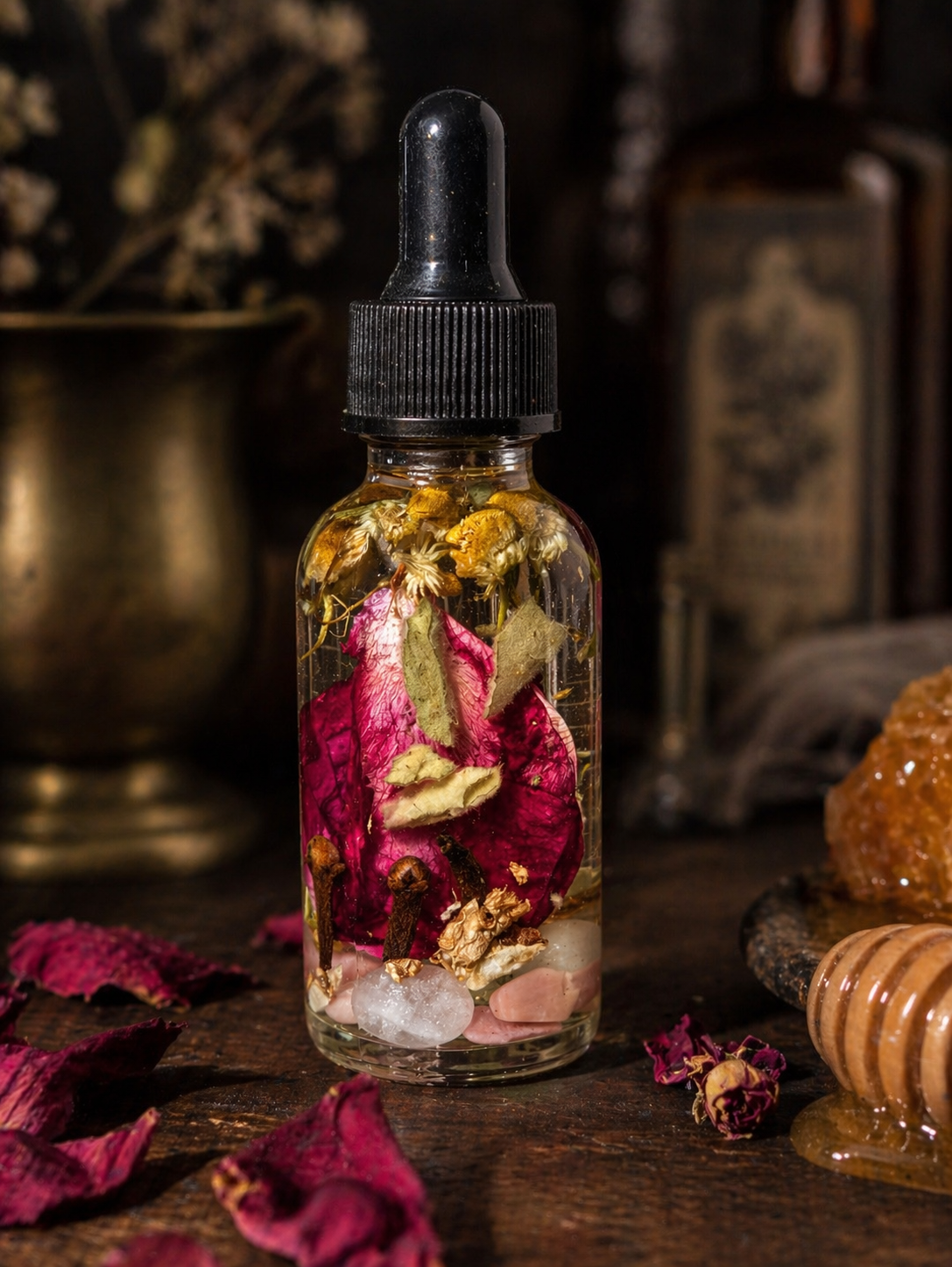Honey Tongue Oil • Sweeten Communication, Influence Words, Relationship Harmony Oil, Persuasion & Kind Speech Ritual Oil