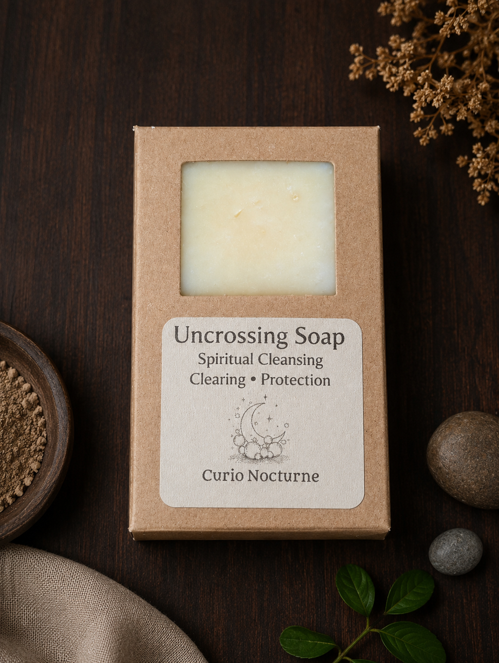 Uncrossing Soap • Handmade Ritual Soap for Spiritual Cleansing, Protection & Energy Clearing • Removes Negative Energy