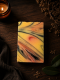 Confidence Ritual Soap • Personal Power & Boldness Intention Soap • Orange Patchouli Amber Handmade Bar • Courage, Self Confidence, Success