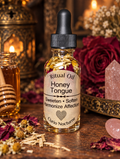 Honey Tongue Oil • Sweeten Communication, Influence Words, Relationship Harmony Oil, Persuasion & Kind Speech Ritual Oil