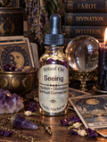 Seeing Oil • Intuition & Psychic Awareness Oil • Third Eye, Divination, Dream Work, Spiritual Insight Ritual Oil