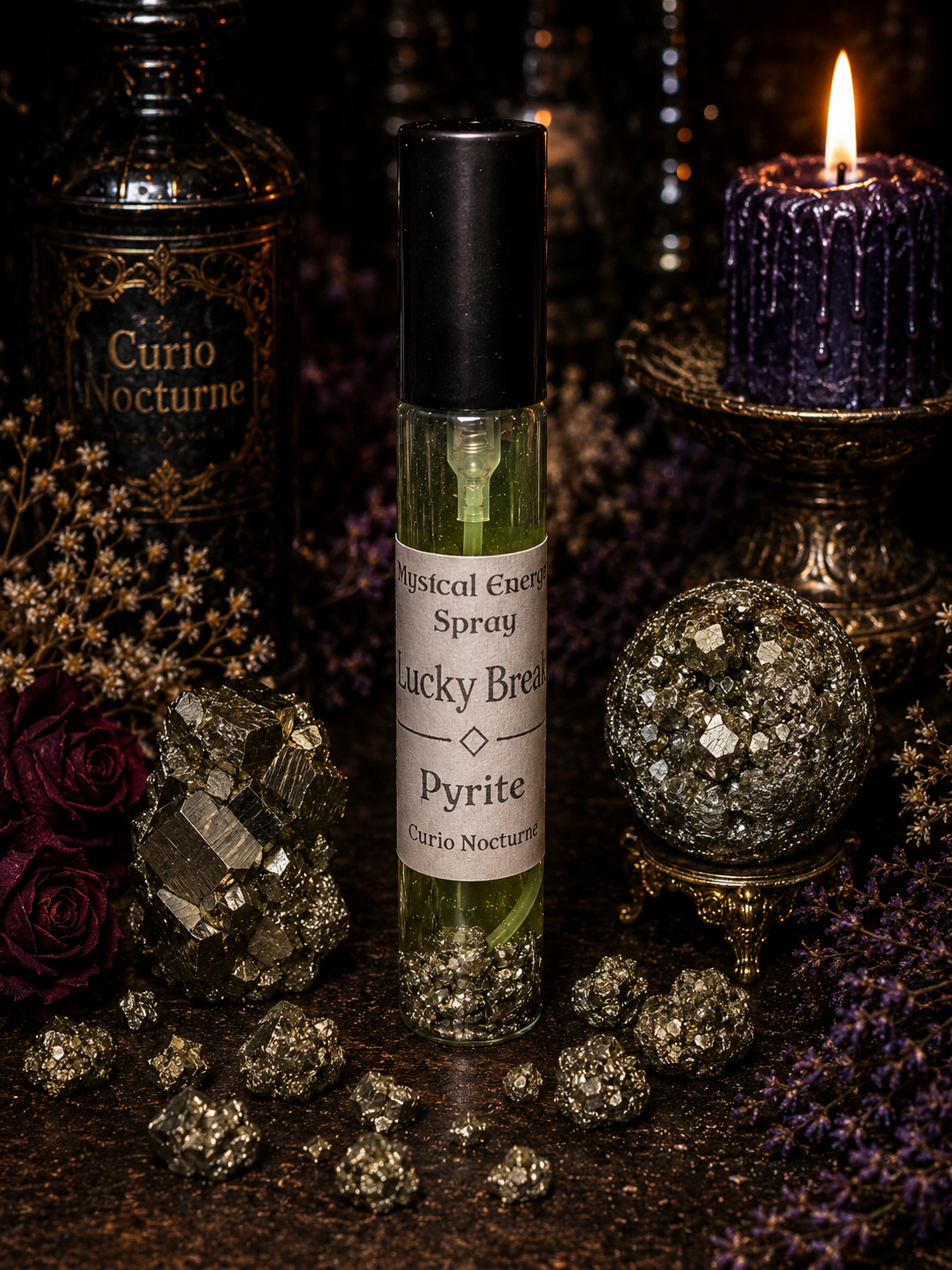 Lucky Break • Pyrite• Crystal Energy Spray • Luck • Opportunity • Prosperity